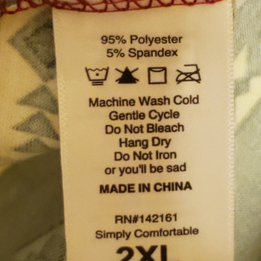 Lularoe Randy 2XL - Picture 3 of 3